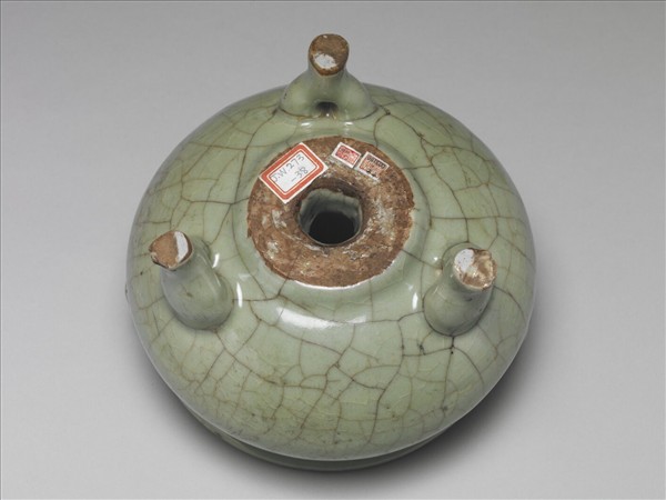 龍泉窯 青瓷三足爐