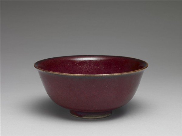 鈞窯 紫紅釉碗