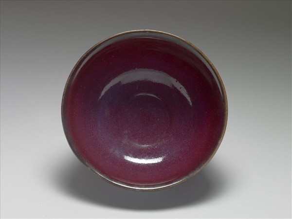 鈞窯 紫紅釉碗