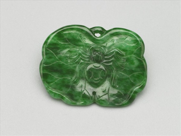 翠玉蜘蛛荷葉腰結