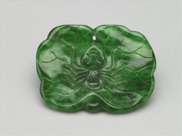 翠玉蜘蛛荷葉腰結