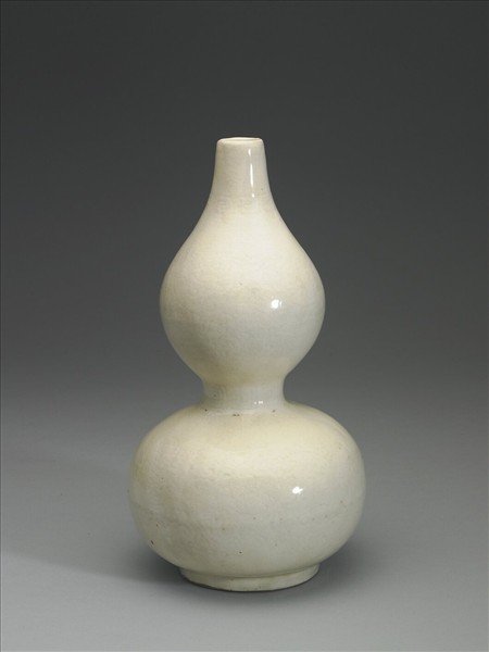 白瓷葫蘆瓶