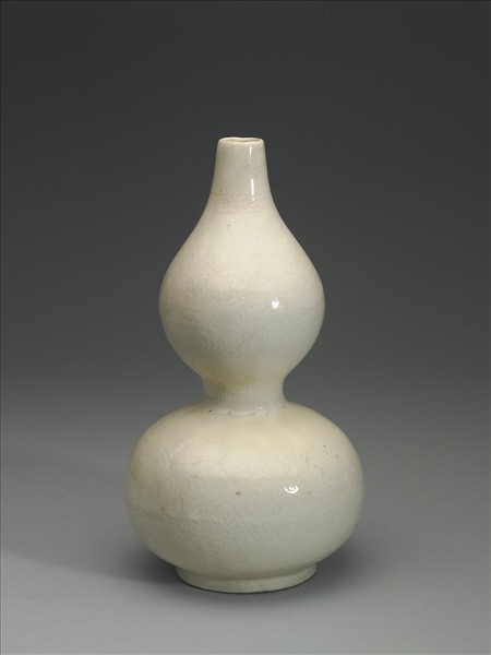 白瓷葫蘆瓶
