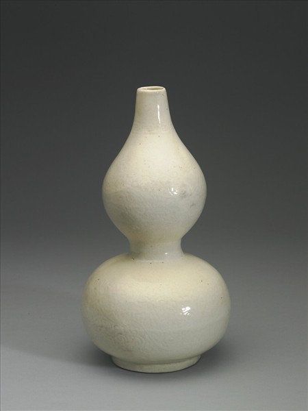 白瓷葫蘆瓶