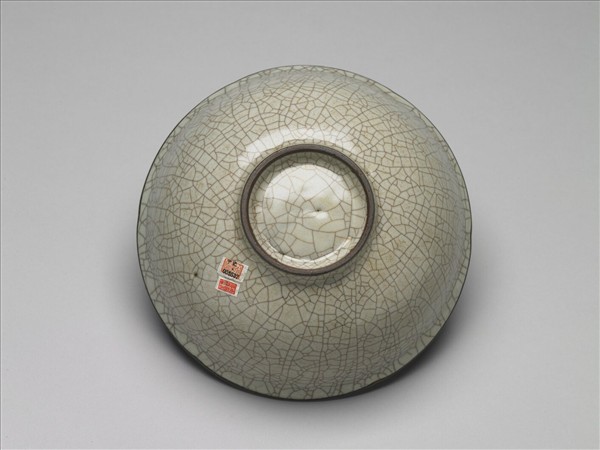 哥窯 青瓷葵口碗