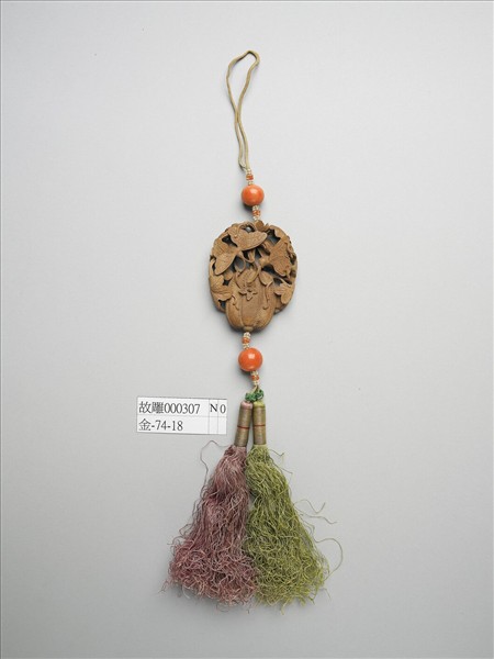 檀香木瓜瓞綿綿佩