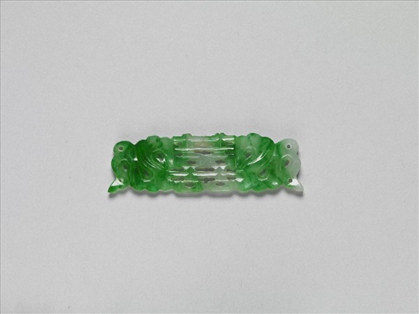 翠玉囍字長方腰結