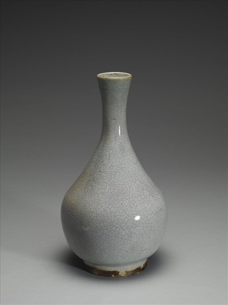 廣窯 白瓷玉壺春瓶