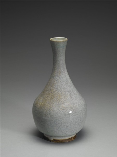 廣窯 白瓷玉壺春瓶