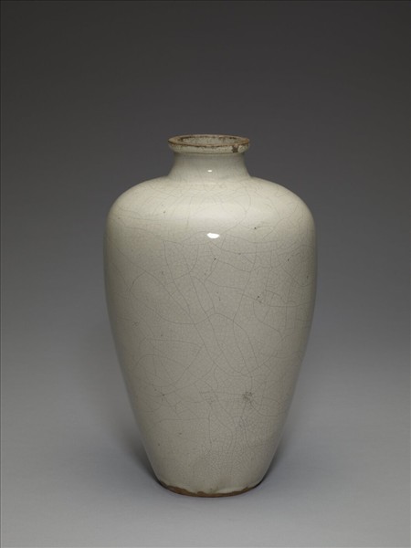 廣窯 白瓷梅瓶