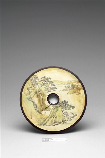 〈寧壽續鑑‧第三十四冊〉鏡匣雕刻木蓋