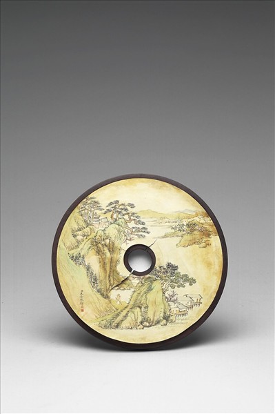 〈寧壽續鑑‧第三十四冊〉鏡匣雕刻木蓋