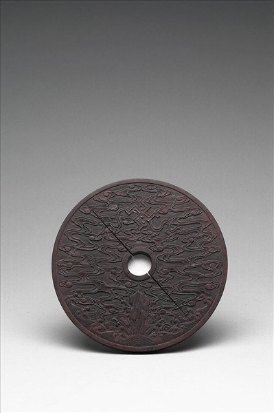 〈寧壽續鑑‧第三十四冊〉鏡匣雕刻木蓋