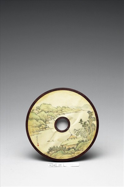 雕刻木蓋附周禮〈漁隱〉