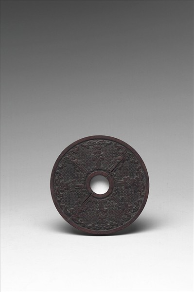 〈寧壽續鑑‧第四十三冊〉鏡匣雕刻木蓋