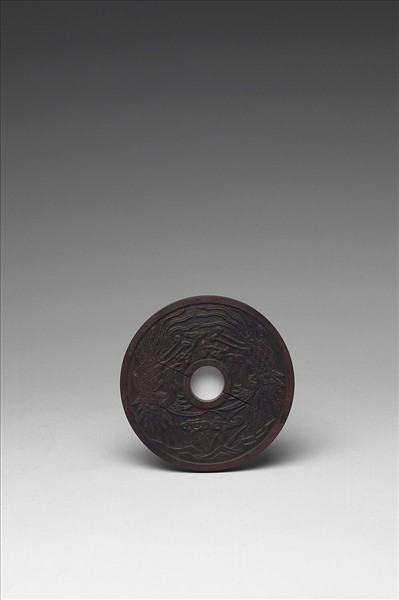 〈寧壽續鑑‧第四十六冊〉鏡匣雕刻木蓋