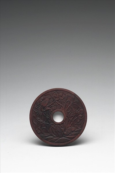 〈寧壽續鑑‧第四十八冊〉鏡匣雕刻木蓋