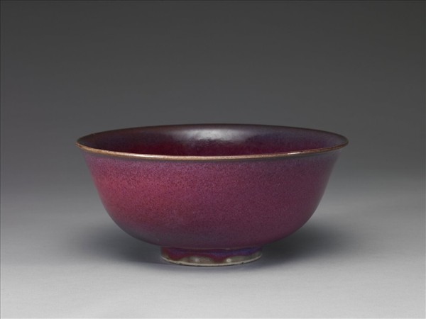 鈞窯 紫紅釉碗