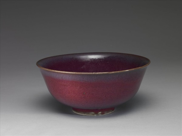 鈞窯 紫紅釉碗