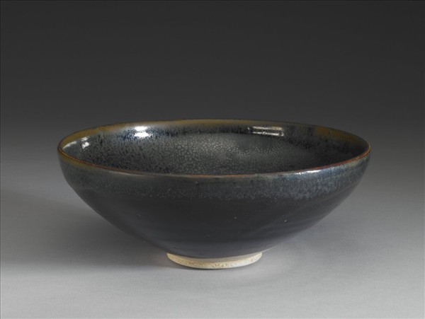 油滴黑釉碗