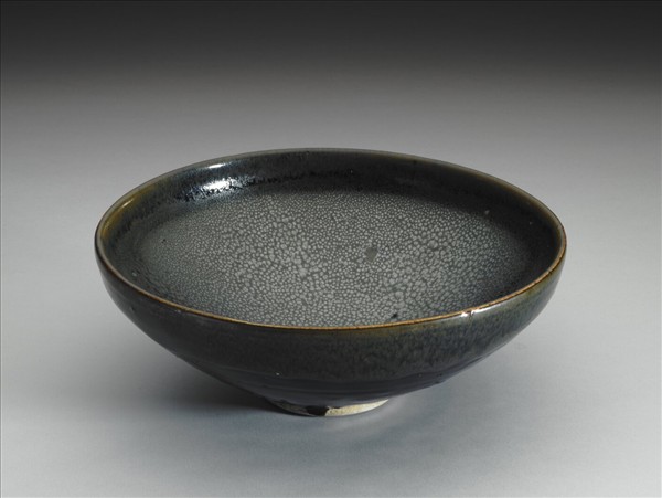 油滴黑釉碗