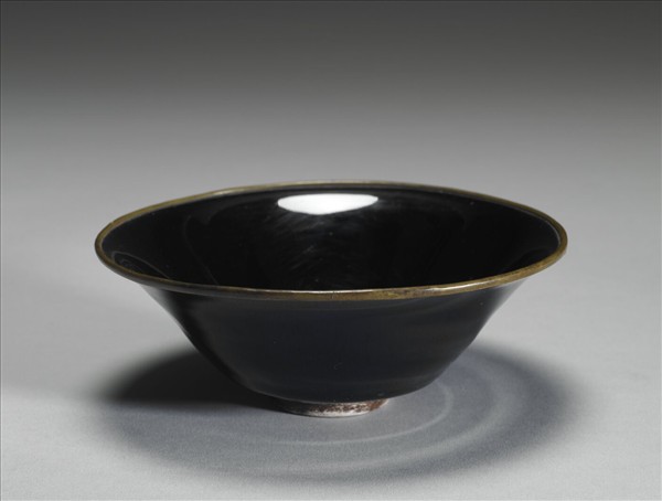北方窯場 烏金釉碗