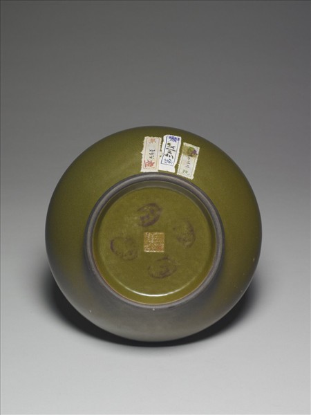 茶葉末釉長頸瓶