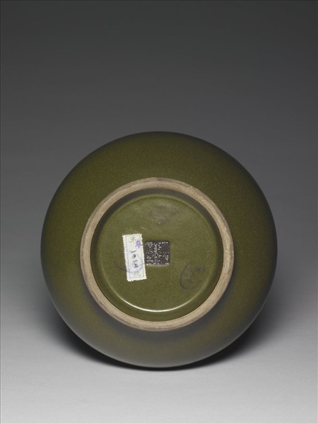 茶葉末釉長頸瓶