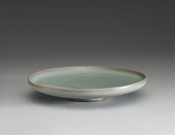 鈞窯 天青釉圓碟