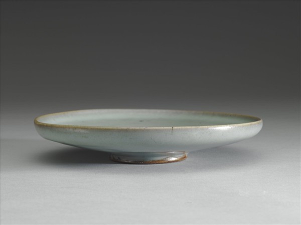鈞窯 天青釉圓碟