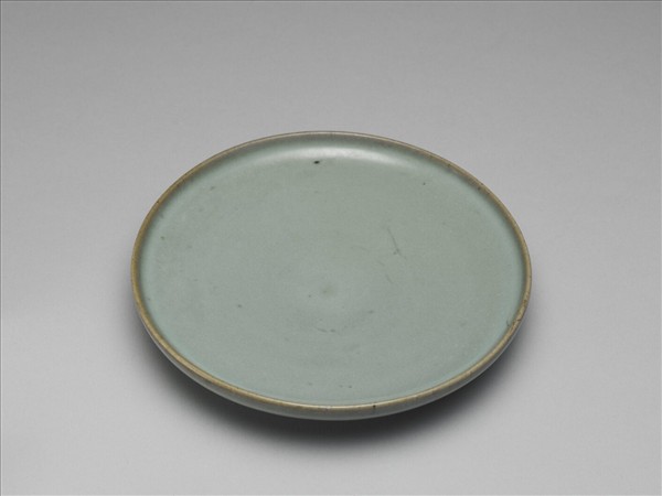 鈞窯 天青釉圓碟