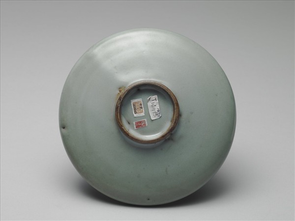 鈞窯 天青釉圓碟