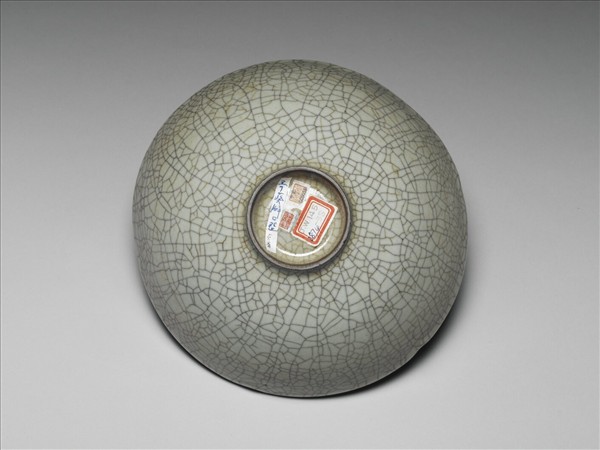 哥窯 青瓷葵口碗