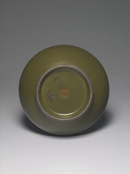 茶葉末釉長頸瓶