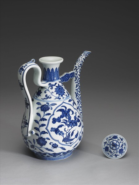 青花荔枝執壺