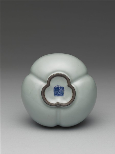 青瓷三連葫蘆瓶