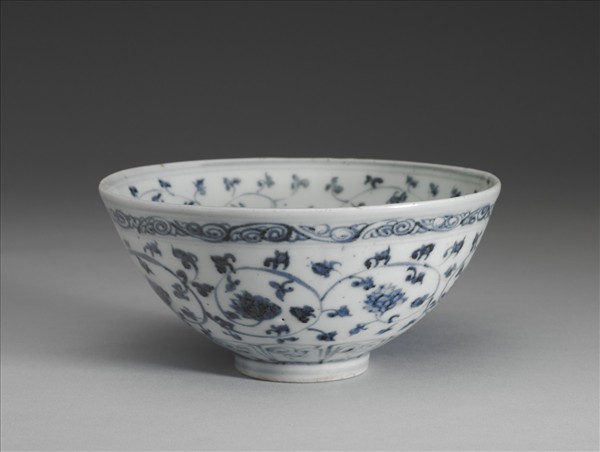 青花花卉紋碗
