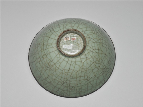 官窯 青瓷葵口碗