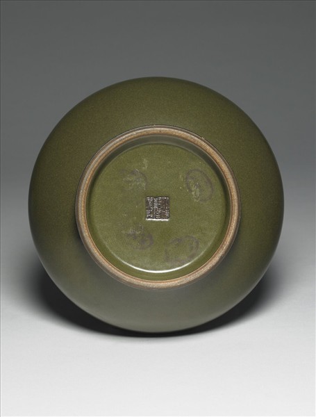 茶葉末釉長頸瓶