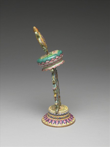 銅胎畫琺瑯五彩八寶（法輪）