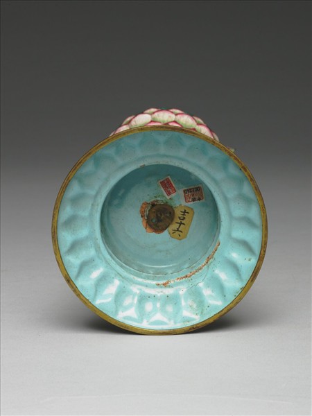 銅胎畫琺瑯五彩八寶（法輪）