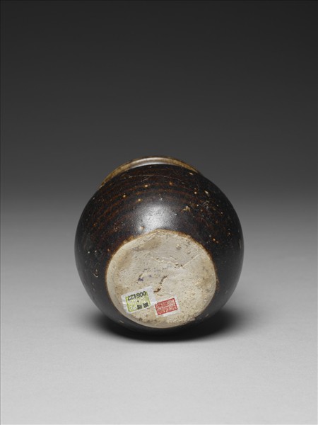 贛州窯 黑釉罐