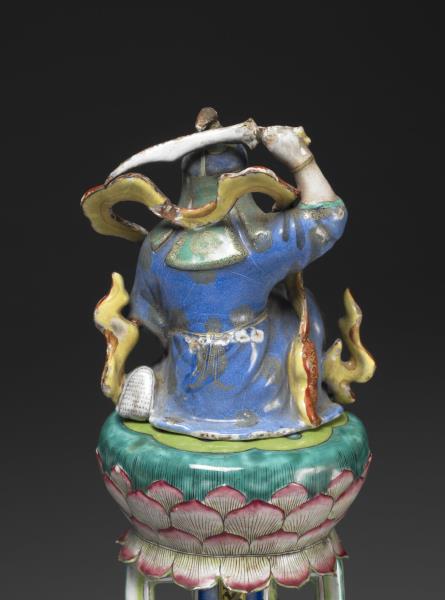 銅胎畫琺瑯五彩七政寶（武將）