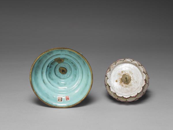 銅胎畫琺瑯五彩七政寶（武將）