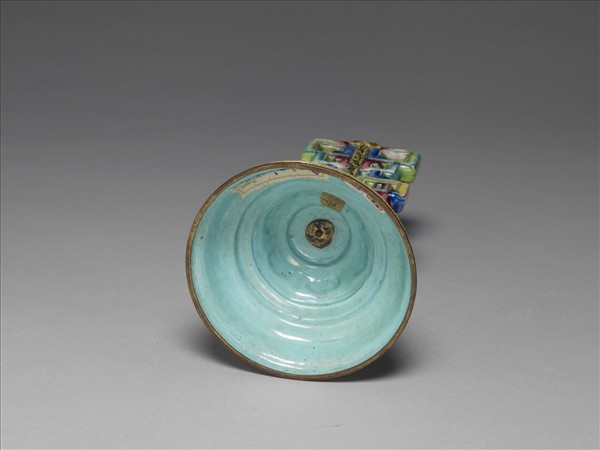 銅胎畫琺瑯五彩七政寶（寶馬）