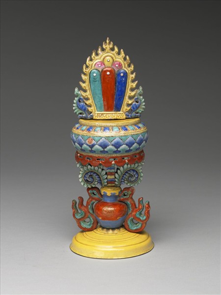 銅胎畫琺瑯五彩七政寶（寶珠）