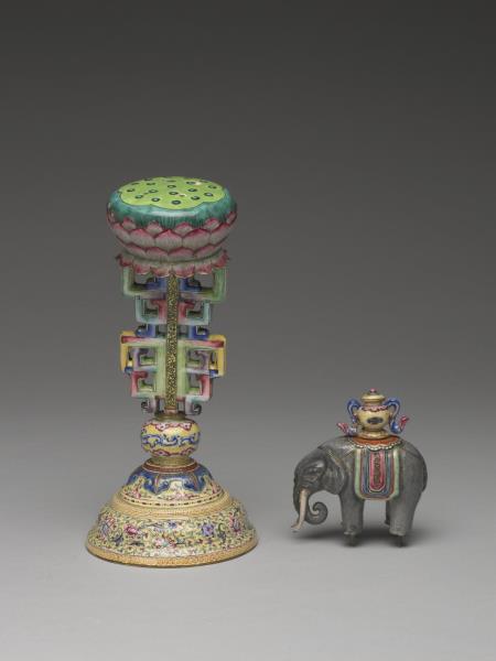 銅胎畫琺瑯五彩七政寶（寶象）