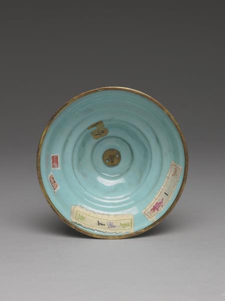 銅胎畫琺瑯五彩七政寶（財臣）