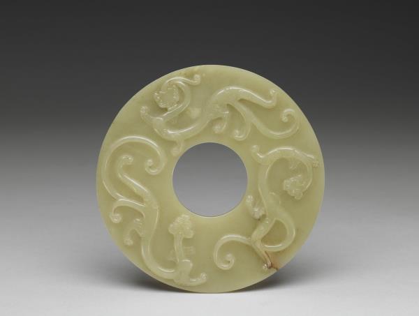 玉螭紋璧- 故宮