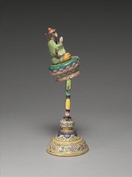 銅胎畫琺瑯五彩七政寶（財臣）